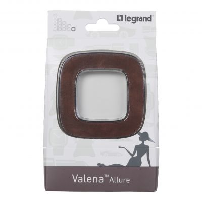 Valena Allure Ramka Pojedyncza Skóra 754451 LEGRAND (754451)