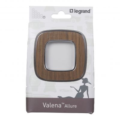 Valena Allure Ramka Pojedyncza Orzechowy 754461 LEGRAND (754461)