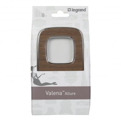 Valena Allure Ramka Podwójna Orzechowy 754462 LEGRAND (754462)