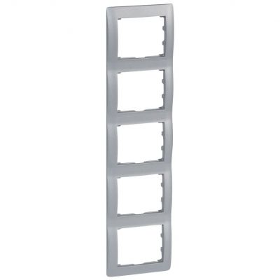 Sistena Life Ramka Metalic Pięciokrotna Pionowa 771309 LEGRAND (771309)