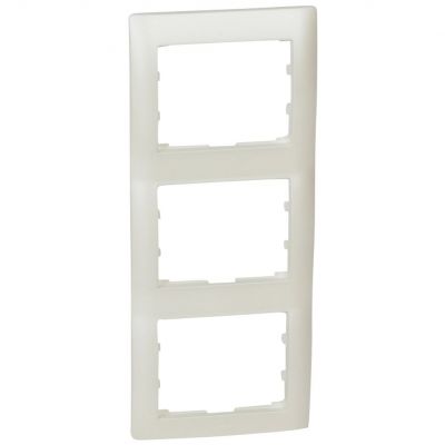 Sistena Life Ramka Pearl Potrójna Pionowa 771507 LEGRAND (771507)