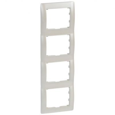Sistena Life Ramka Pearl Poczwórna Pionowa 771508 LEGRAND (771508)