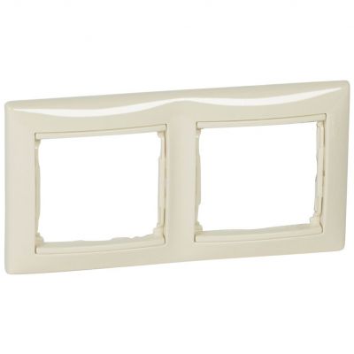 Valena Ramka Podwójna Pozioma Krem 774352 LEGRAND (774352)