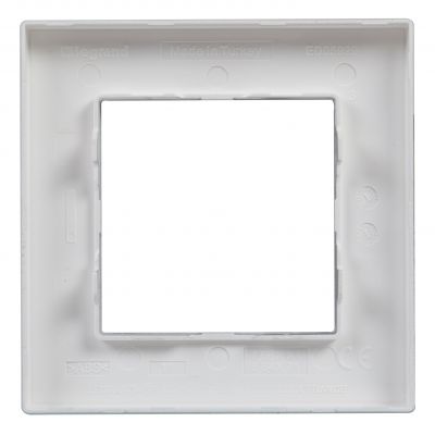 Niloe Step Ramka Pojedyncza 1X Kolor Aluminium Szczotkowane 863891 LEGRAND (863891)