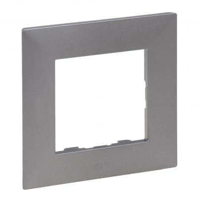 Niloe Step Ramka Pojedyncza 1X- Kolor Stalowy 863491 LEGRAND (863491)