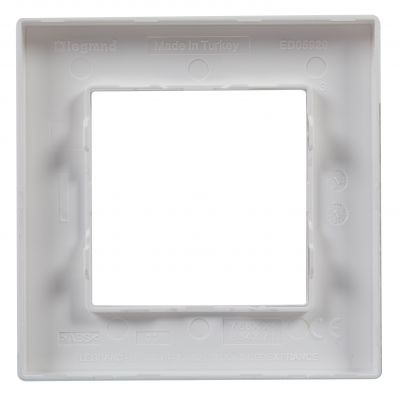 Niloe Step Ramka Pojedyncza 1X Kolor Biały 863191 LEGRAND (863191)