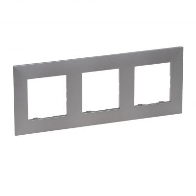 Niloe Step Ramka Potrójna 3X- Kolor Stalowy 863493 LEGRAND (863493)