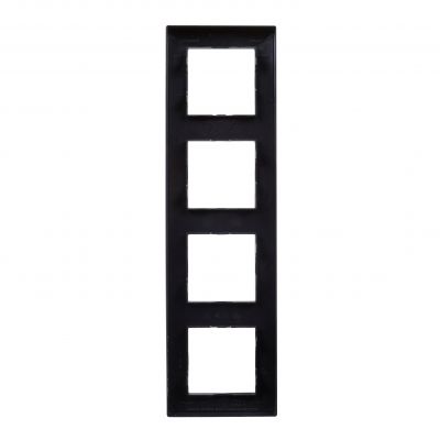 Niloe Step Ramka Poczwórna 4X- Kolor Czarny 863594 LEGRAND (863594)