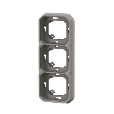 PLEXO Ramka potrójna podtynkowa szary 069687L LEGRAND (069687L)