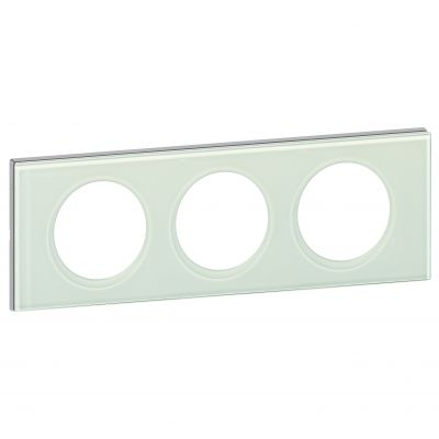 Celiane Ramka Szkło Kaolin Potrójna Pozioma/Pionowa 069313 LEGRAND (069313)