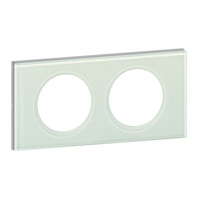 Celiane Ramka Szkło Kaolin Podwójna Pozioma/Pionowa 069312 LEGRAND (069312)