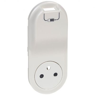 Celiane Plakietka Do Gniazd 2P+Z + Ładowarka Usb 1000 Ma Biała 068116 LEGRAND (068116)