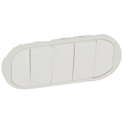 Celiane Klawisz Pięciokrotny Biały 068011 LEGRAND (068011)