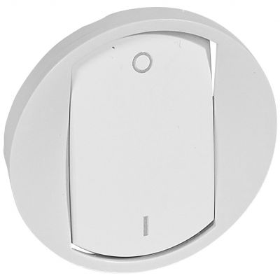 Celiane Klawisz Łącznika Dwubiegunowego Biały 068021 LEGRAND (068021)