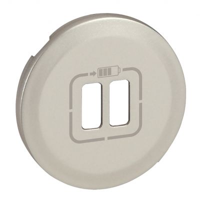 Celiane Plakietka Gniazda Zasilającego 2Xusb Tytanowa 068556 LEGRAND (068556)
