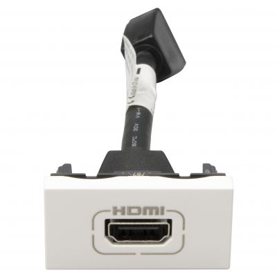 Mosaic Gniazdo Hdmi Typu A Z Przewodem Biały 078778 LEGRAND (078778)