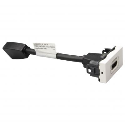 Mosaic Gniazdo Hdmi Typu A Z Przewodem Biały 078778 LEGRAND (078778)