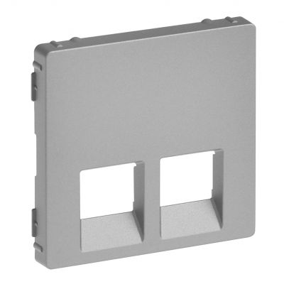 Valena Life Plakietka Gniazda 2Xrj 45 Aluminium 755422 LEGRAND (755422)