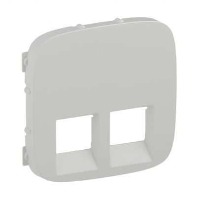 Valena Allure Plakietka Biała Gniazda Podwójnego 2Xrj11 Lub 2Xrj45 Lub Rj11/Rj45 755425 LEGRAND (755425)