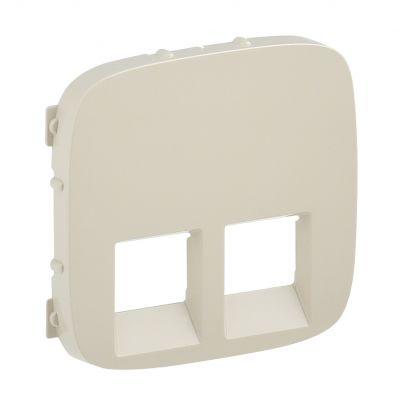 Valena Allure Plakietka Kremowa Gniazda Podwójnego 2Xrj11 Lub 2Xrj45 Lub Rj11/Rj45 755426 LEGRAND (755426)