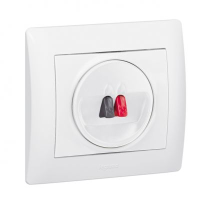 Sistena Life Plakietka Arctic Do Gniazda Głośnikowego Pojedynczego 771000 LEGRAND (771000)