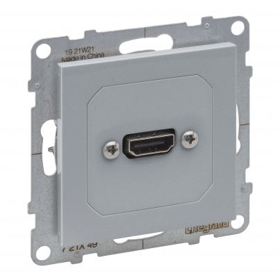 Suno Gniazdo Hdmi 1.4 Aluminium 721349 LEGRAND (721349)