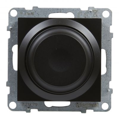 Suno Ściemniacz Obrotowy - 240V - 50 Hz - 5 - 75 W ( 10 Lamp Maks.) Dla Lamp Led Z Opcją Ściemniania - Bez Zacisku Neutralnego Czarny 721479 LEGRAND (721479)