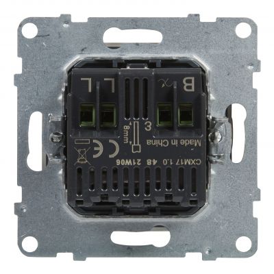 Suno Ściemniacz Obrotowy - 240V - 50 Hz - 5 - 75 W ( 10 Lamp Maks.) Dla Lamp Led Z Opcją Ściemniania - Bez Zacisku Neutralnego Biały 721179 LEGRAND (721179)