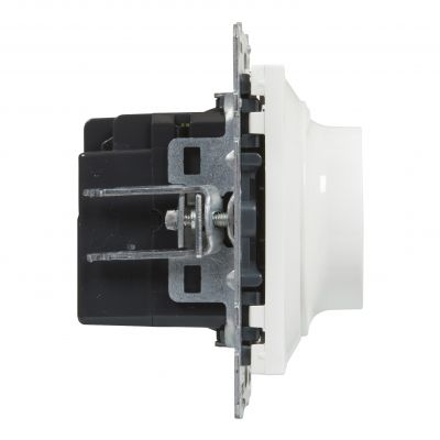 Suno Ściemniacz Obrotowy - 240V - 50 Hz - 5 - 75 W ( 10 Lamp Maks.) Dla Lamp Led Z Opcją Ściemniania - Bez Zacisku Neutralnego Biały 721179 LEGRAND (721179)
