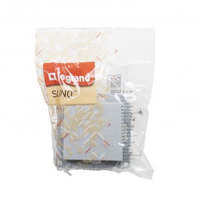 Suno Przycisk Pojedynczy - 6A - 250V - Zaciski Automatyczne Aluminium 721309 LEGRAND (721309)