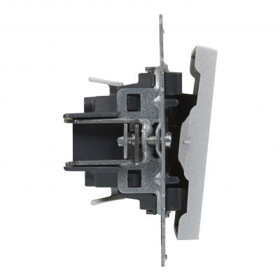 Suno Przycisk Pojedynczy - 6A - 250V - Zaciski Automatyczne Aluminium 721309 LEGRAND (721309)