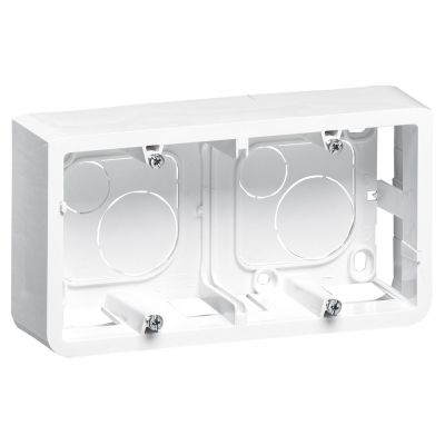 Mosaic Puszka Natynkowa 4,5 Lub 2x2 Moduły Poziomo 40Mm Do Uchytu 0802 52 080285 LEGRAND (080285)
