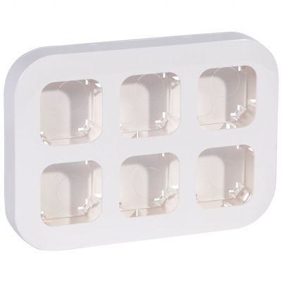 Forix IP20 Stacja Robocza Na 6 Mechanizmów Biała 782496 LEGRAND (782496)