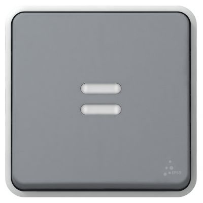 Plexo55 Łącznik Czasowy Podświetlany Szary 230V 069504 LEGRAND (069504)