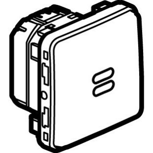 Plexo55 Łącznik Czasowy Podświetlany Szary 230V 069504 LEGRAND (069504)