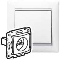 Valena Gniazdo Pojedyncze Z Uziemieniem Białe 16A-250V 774396 LEGRAND (774396)