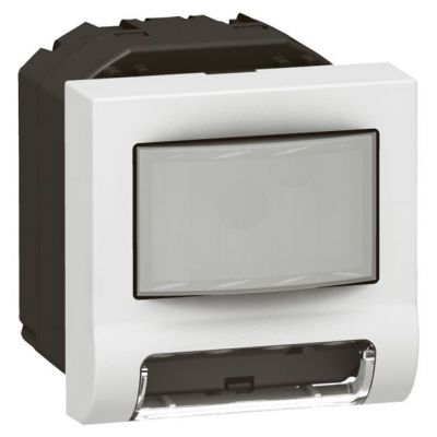 Mosaic Oświetlenie Przeszkody Z Czujnikiem Ruchu - 2 Moduły Białe 0,2/1W 230V 078511 LEGRAND (078511)