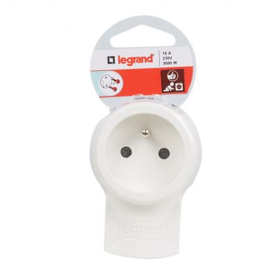 Przedłużacz (Gniazdo Przenośne) 1x2P+Z Bez Przewodu Helmo 050109 LEGRAND (050109)