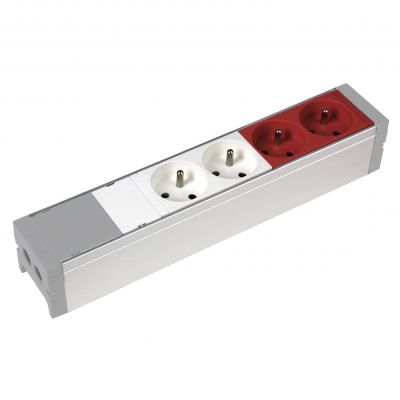Blok Zasilający 2x2P+Z+2x2P+Z Z Blokadą 073405 LEGRAND (073405)