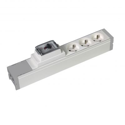 Blok Zasilający 3x2P+Z + Wyłącznik Rp 30Ma 16A 073413 LEGRAND (073413)