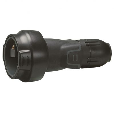 Gniazdo Wtyczkowe Przenośne Gumowe 2P+Z 16A IP44 Ik08 Blokada Wtyczek Helmo 050112 LEGRAND (050112)