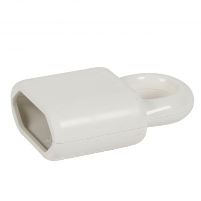 Gniazdo Wtyczkowe Przenośne 2P 2,5A Plastikowe Białe Z Pierścieniem Helmo 050311 LEGRAND (050311)