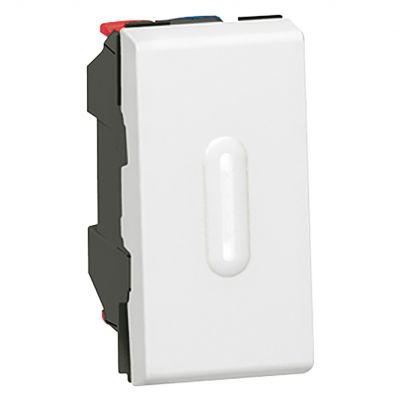 Mosaic Łącznik Schodowy 1 Moduł Biały Z Możliwością Podświetlenia 10Ax-250V 077002 LEGRAND (077002)