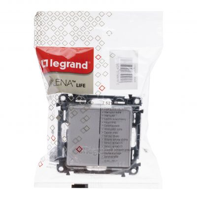 Valena Life Łącznik Świecznikowy Biały 10Ax 250 V 752105 LEGRAND (752105)