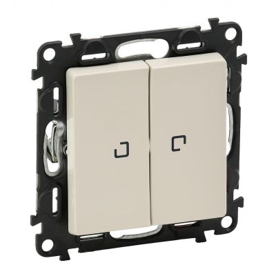 Valena Life Łącznik Schodowy Podwójny Podświetlany Kremowy 250 V 752209 LEGRAND (752209)