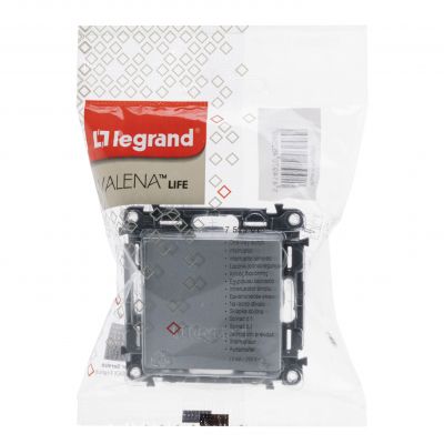 Valena Life Łącznik Pojedynczy Aluminium 10 Ax-250 752301 LEGRAND (752301)