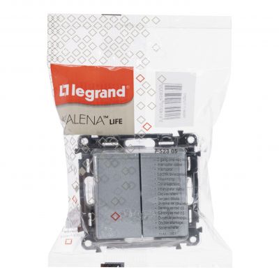 Valena Life Łącznik Świecznikowy Aluminium 10Ax 250 V 752305 LEGRAND (752305)