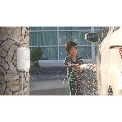 PLEXO Łącznik schodowy hermetyczny IP55 podtynkowy biały 1984946 LEGRAND (069611L)