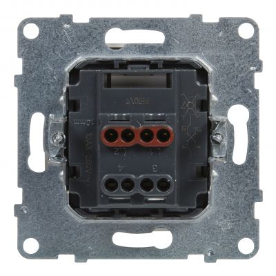 Suno Łącznik Krzyżowy - 10 Ax - 250V - Zaciski Śrubowe Biały 721107 LEGRAND (721107)