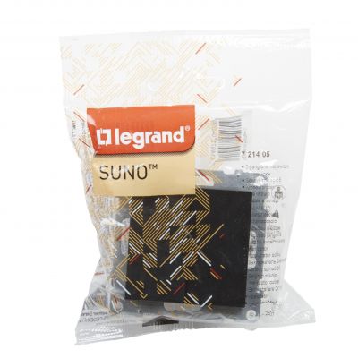 Suno Łącznik Świecznikowy - 10 Ax - 250V - Zaciski Automatyczne Czarny 721405 LEGRAND (721405)